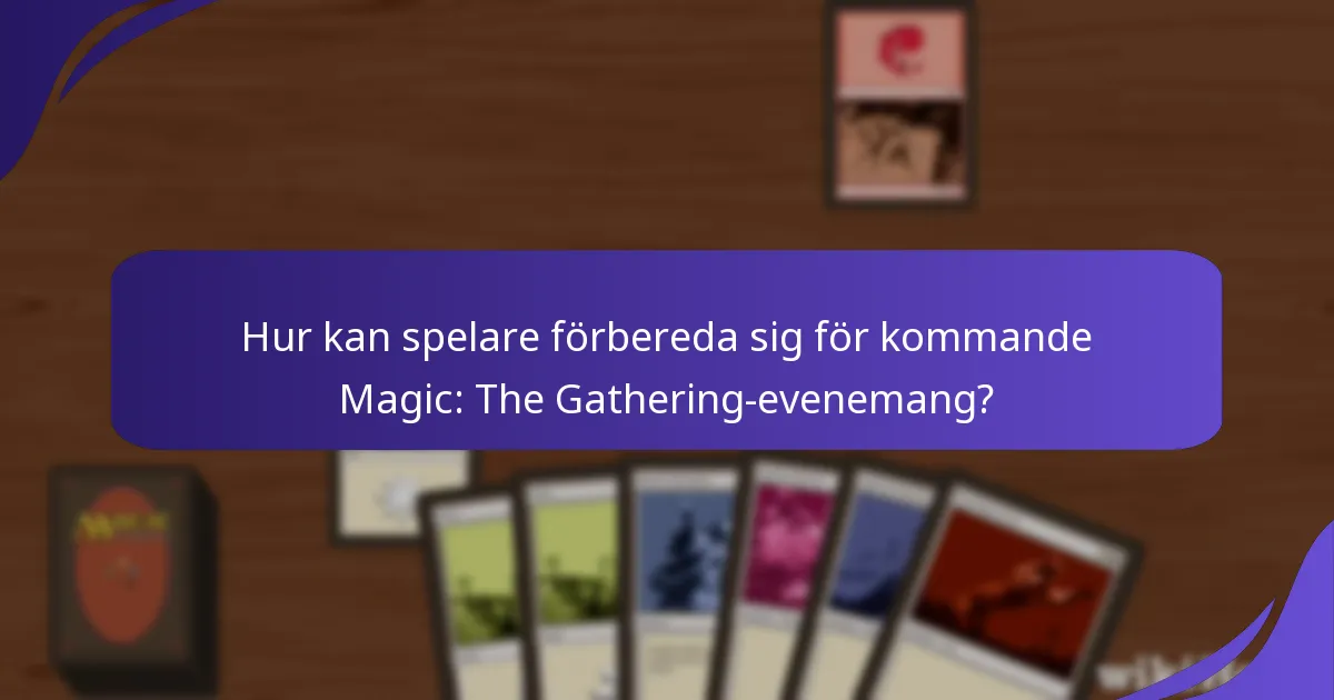 Vilka är de framstående spelarna i Magic: The Gathering-gemenskapen?