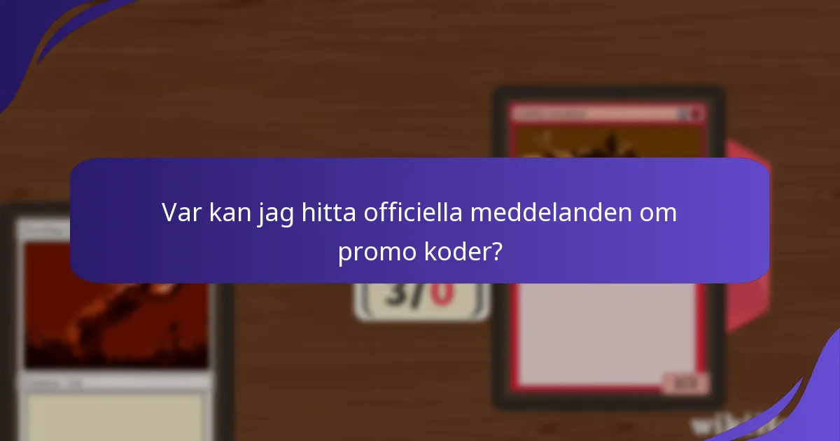 Vilka källor är pålitliga för information om promo koder?